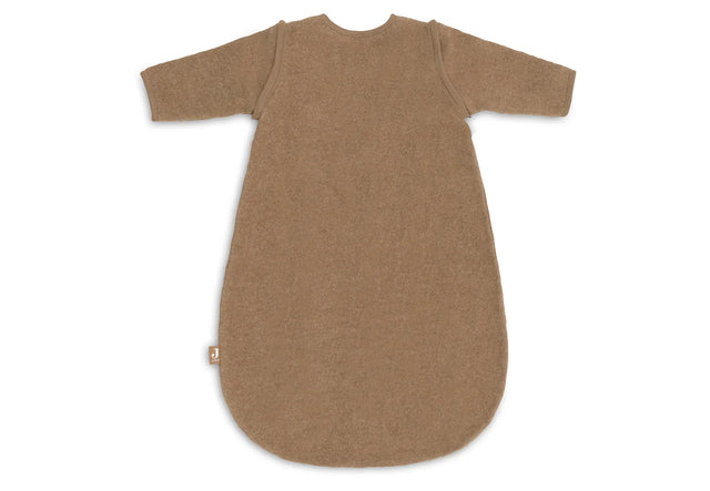 Jollein merino vilnos miegmaišis su nusegamomis rankovėmis Dark Hazel, TOG 2.0–2.5