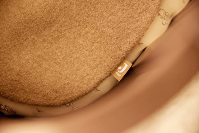 Jollein merino vilnos miegmaišis su nusegamomis rankovėmis Dark Hazel, TOG 2.0–2.5