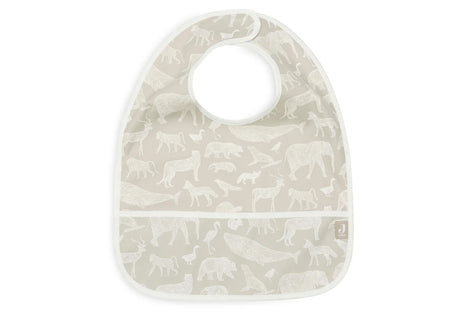 Jollein neperšlampami seilinukai Animals Olive Green, 2 vnt.