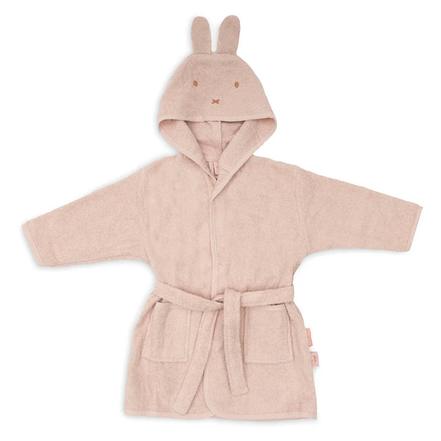 Jollein vaikiškas chalatas Miffy Silk Rose, 1–2 m.