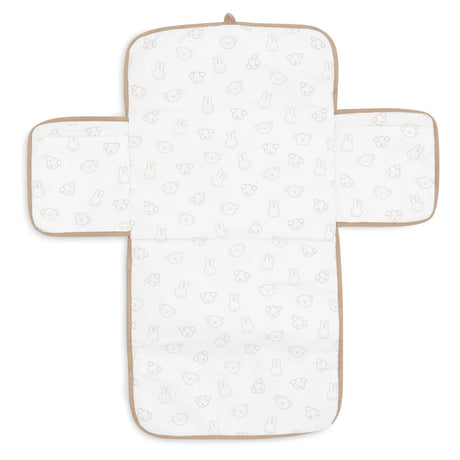 Jollein kelioninis vystymo kilimėlis Miffy Jacquard Teddy Biscuit
