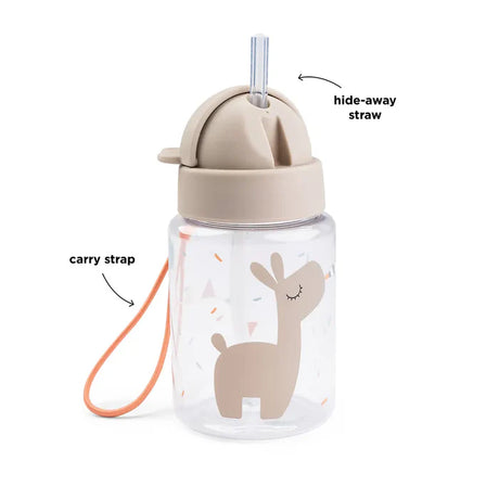 Izgatavojis Deer neizšļakstošais dzērājs ar salmiem Lalee Sand