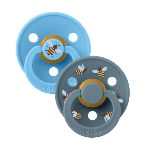 BIBS knupīša komplekts 2. izmērs (6 - 18 mēneši) Sky Blue / Baby Blue 