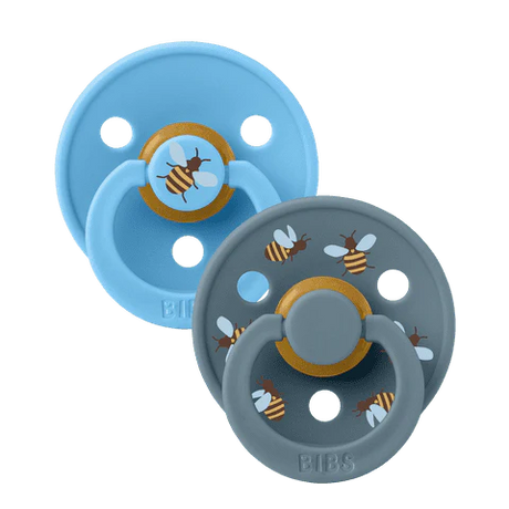 BIBS knupīša komplekts 2. izmērs (6 - 18 mēneši) Sky Blue / Baby Blue 