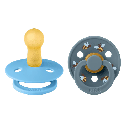 BIBS knupīša komplekts 2. izmērs (6 - 18 mēneši) Sky Blue / Baby Blue 