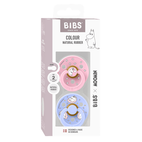 BIBS knupīša komplekts 2. izmērs (6 - 18 mēneši) Sky Blue / Baby Blue 