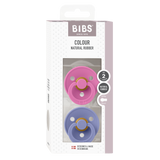 BIBS knupīša komplekts 2.izm (6 - 18 mēn) Bubblegum / Peri 