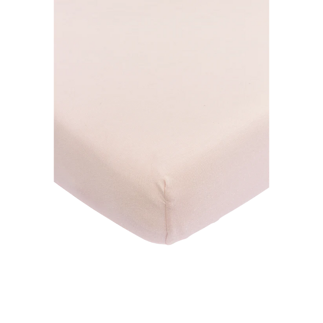 Meyco Baby medvilninė jersey paklodė su guma 60 × 120 cm, Soft Pink