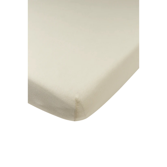 Meyco Baby medvilninė jersey paklodė su guma 60 × 120 cm, Soft Sand