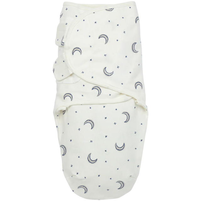 Meyco Baby kūdikio vystymo miegmaišis 0–3 mėn., Moon Indigo – TOG 1.0