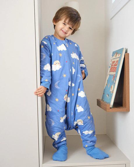 Molis&Co pižama - miegmaišis su rankovėmis, kojytėmis ir atverčiamomis kojinėmis TOG 1 Good night
