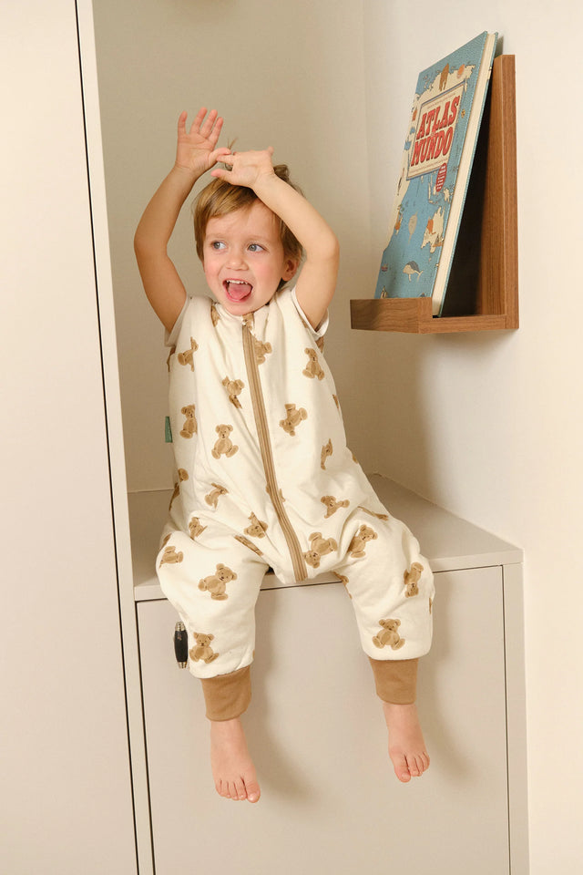 Molis&Co pidžama-guļammaiss ar kājiņām TOG 1 Teddy