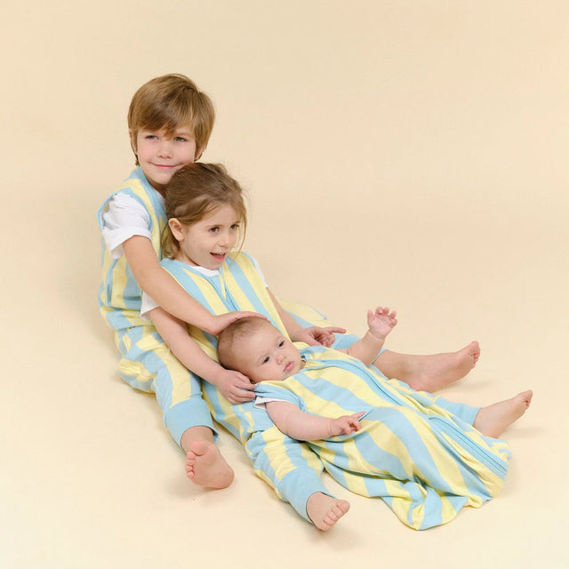 Molis&Co pidžama-guļammaiss ar kājiņām TOG 0.5 Blue Sunshine