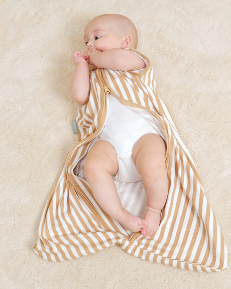 Molis&Co kūdikio miegmaišis TOG 0.5 Sand Stripes