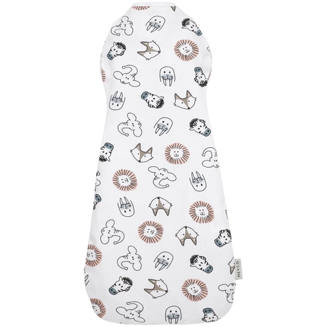 Meyco Baby naujagimio miegmaišis-kokonas Animal Multicolour, TOG 0.3
