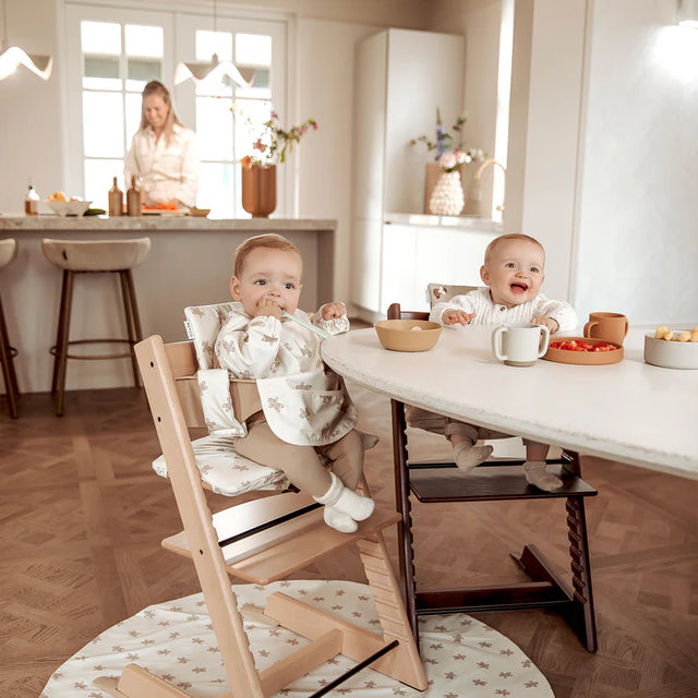 Meyco Baby apsauginis grindų kilimėlis po maitinimo kėdute Gingerbread Soft sand