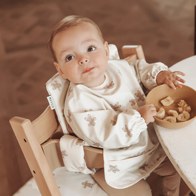 Meyco Baby apsauginis grindų kilimėlis po maitinimo kėdute Gingerbread Soft sand