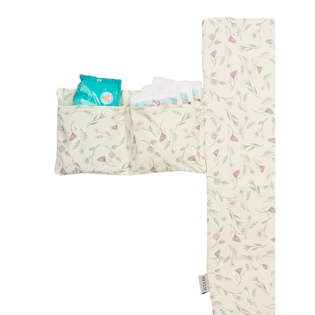 Meyco Baby kelioninis vystymo kilimėlis Flower Multicolour