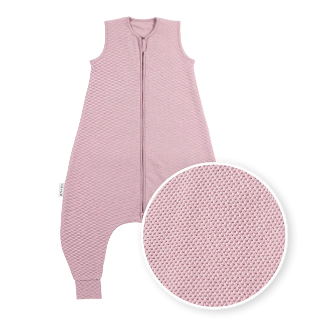 Meyco Baby Studio kūdikio miegmaišis su kojytėmis Purple Pink, TOG 1.0