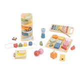 Taf Toys abpusēja mīksta grāmata mazuļiem "Pasaka"