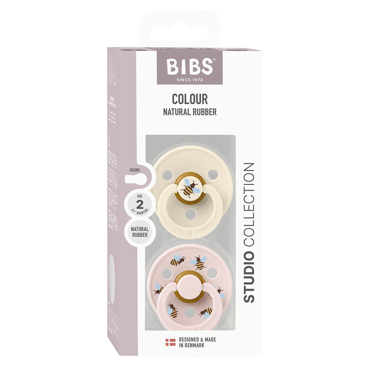 BIBS knupīša komplekts 2. izmērs (6 - 18 mēneši) Sky Blue / Baby Blue 