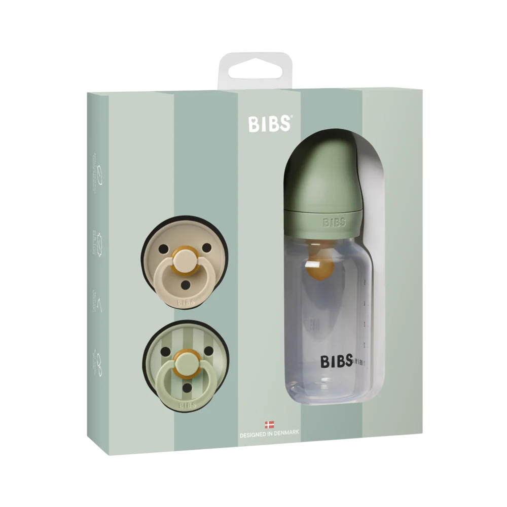 BIBS knupīša komplekts 2. izmērs (6 - 18 mēneši) Sky Blue / Baby Blue 