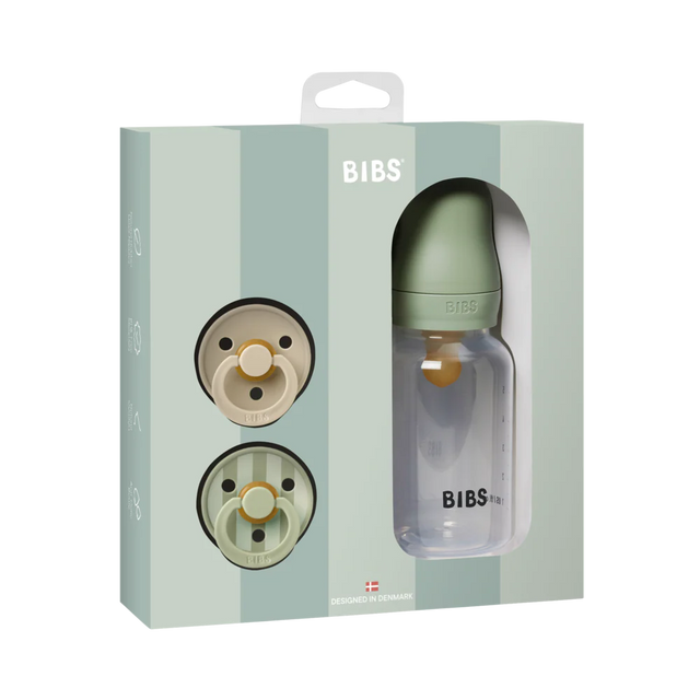 BIBS knupīša komplekts 2. izmērs (6 - 18 mēneši) Sky Blue / Baby Blue 