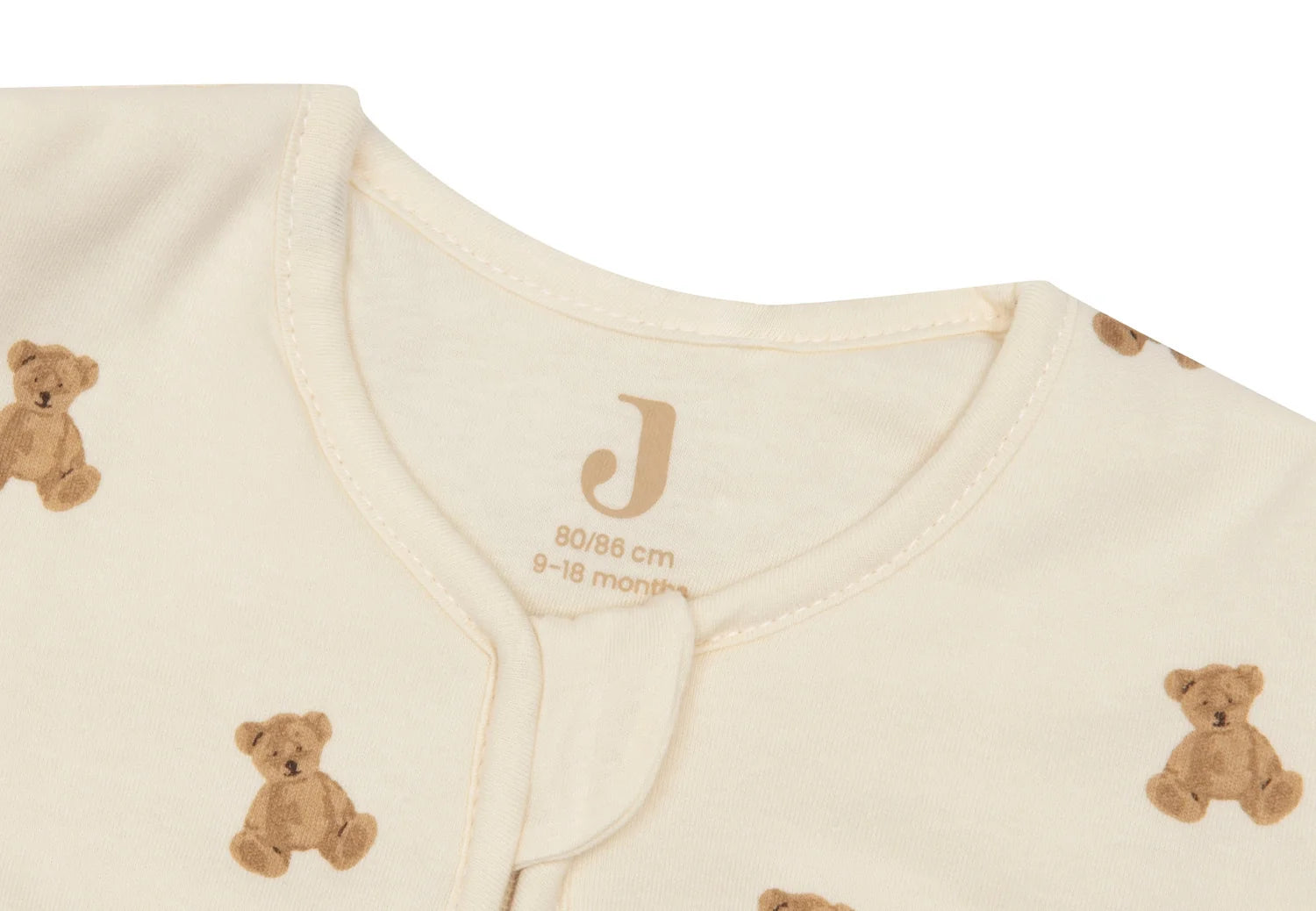 Jollein pižama - miegmaišis su rankovėmis, kojytėmis ir atverčiamomis kojinėmis TOG 2.5 -3.5 Mini Teddy Bear