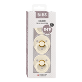 BIBS knupīšu komplekts Color Try-it 3 gab. Ziloņkauls 