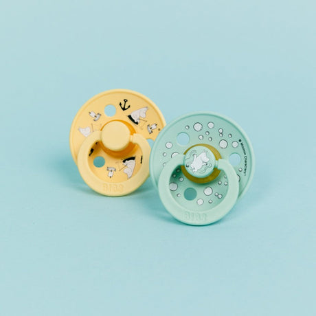 BIBS knupīša komplekts 2. izmērs (6 - 18 mēneši) Sky Blue / Baby Blue 