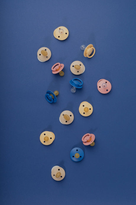 BIBS knupīšu komplekts 1. izmērs (0 - 6 mēneši) Priede / Rudzupuķe 