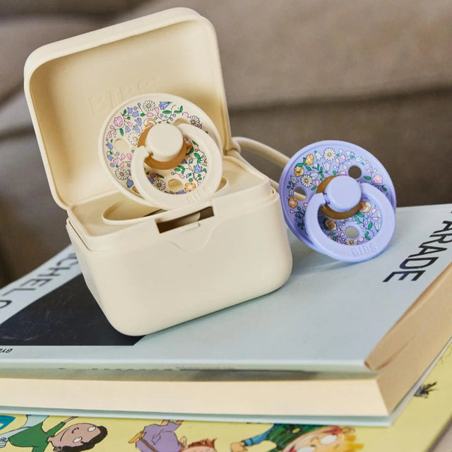 BIBS knupja maciņš - uzkodu kastīte Dusky Lilac 