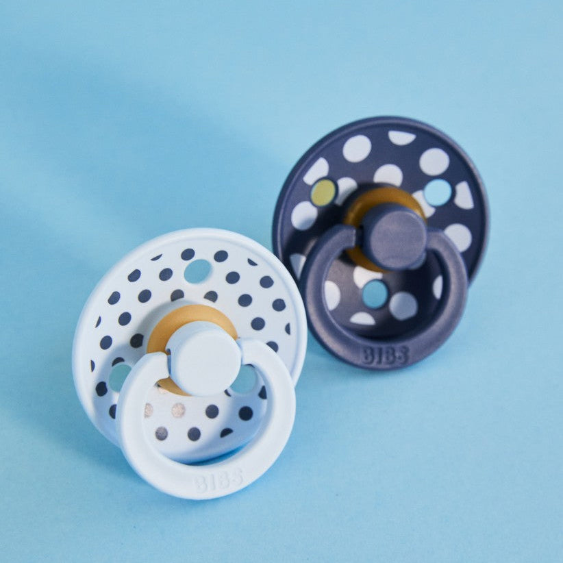 BIBS knupīša komplekts 2. izmērs (6 - 18 mēneši) Sky Blue / Baby Blue 