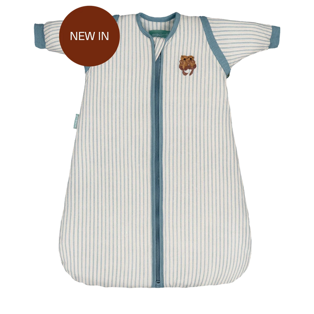 Molis&Co kūdikio miegmaišis  su nusegamomis rankovėmis TOG 2.5 Blue Stripes