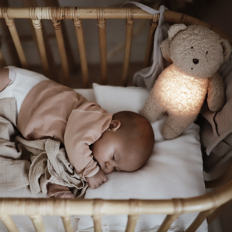 Moonie 2.0 organiskais kolibri lācītis - polārais miegs ar skaņas ierakstīšanas funkciju 