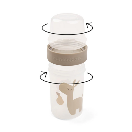 Izgatavojis Deer Reversable Food Storage Container Lalee Sand 