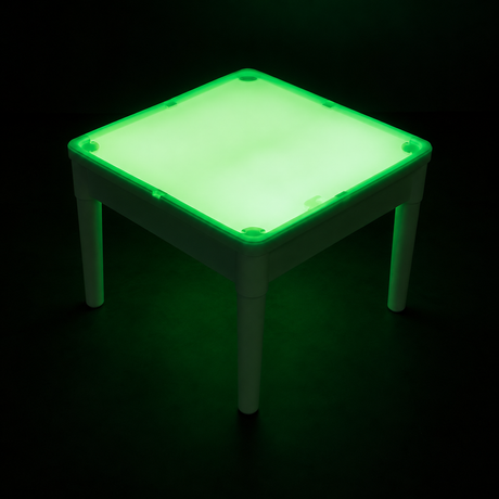 LED sensorinis šviesos stalas vaikams, 52 × 52 cm