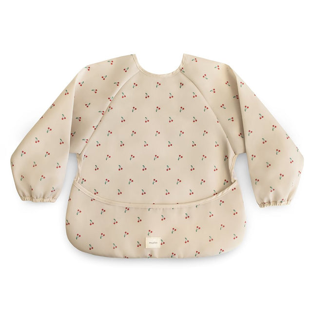Mushie bib ar piedurknēm Blush