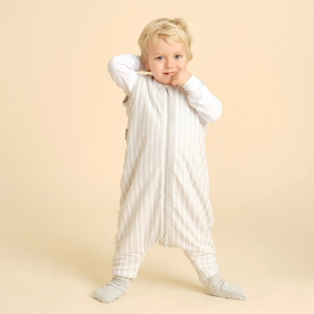 Molis&Co pižama - miegmaišis su kojytėmis ir atverčiamomis kojinėmis TOG 1 Dawn Stripes