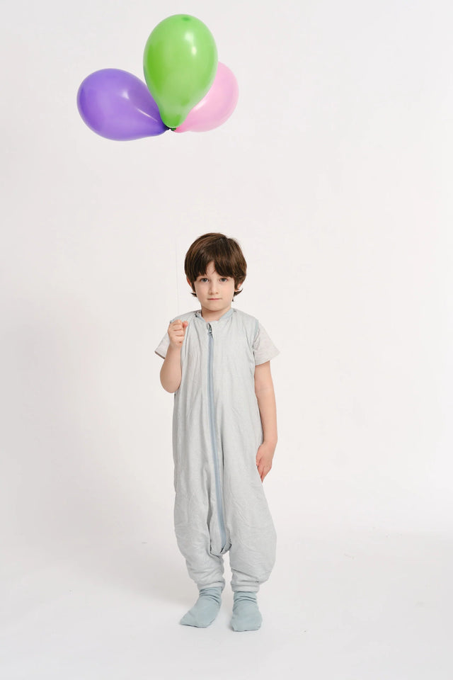 Molis&Co pidžama - guļammaiss ar kājiņām un atlokāmajām zeķītēm TOG 1 Mushrooms