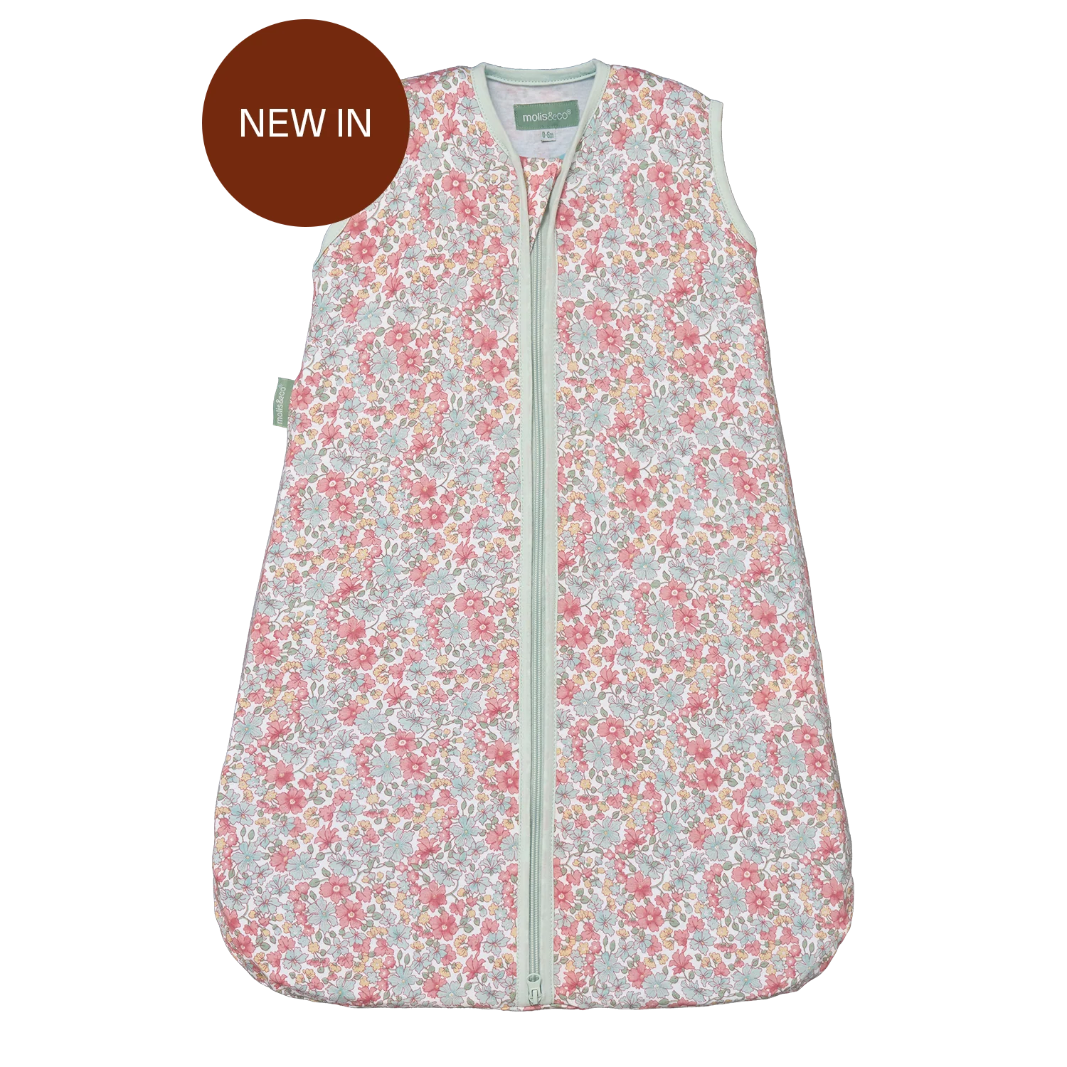 Molis&Co zīdaiņu guļammaiss TOG 0.5 Bloom Pink