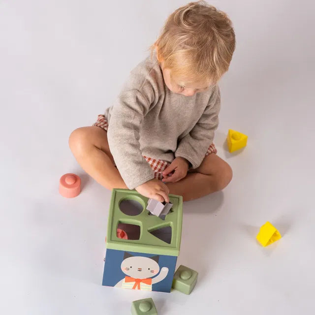 Taf Toys abpusēja mīksta grāmata mazuļiem "Pasaka"