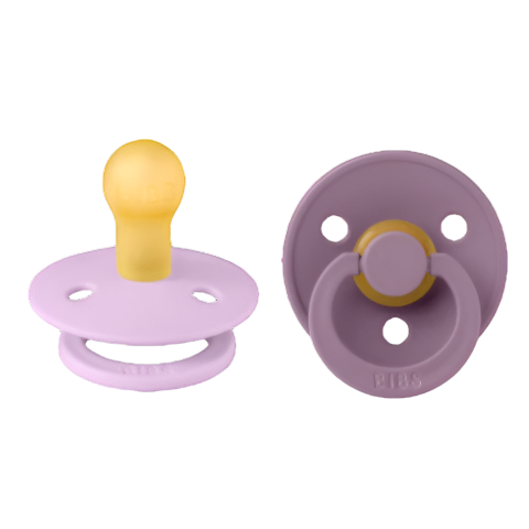 BIBS knupīša komplekts 1. izmērs (0 - 6 mēneši) Violet Sky / Mauve 