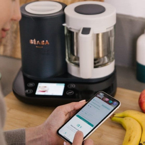 Baby Brezza ONE STEP™ FOOD MAKER DELUXE tvaicētājs - blenderis
