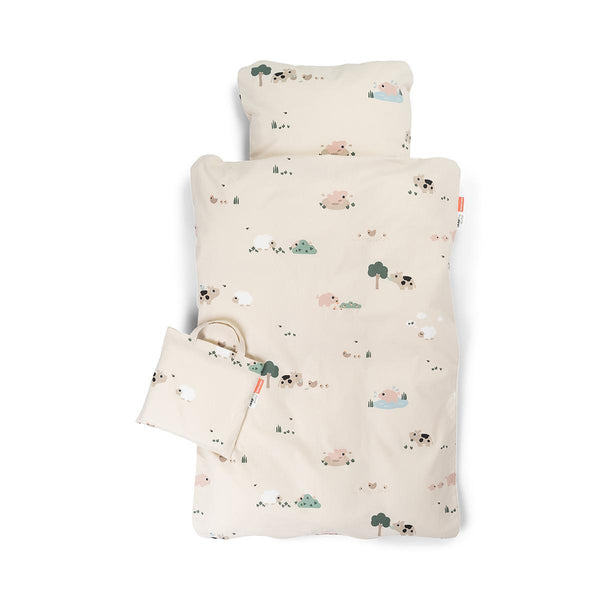 Izgatavoja Deer gultas veļas komplekts "Dreamy dots" / "Dreamy dots" (zils)