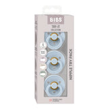 BIBS knupīšu komplekts Color Try-it 3 gab. Vaigu sārtums 
