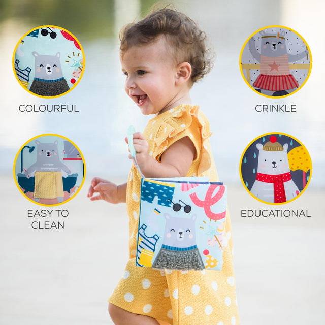 Taf Toys abpusēja mīksta grāmata mazuļiem "Pasaka"