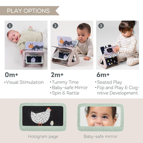 Taf Toys abpusēja mīksta grāmata mazuļiem "Pasaka"