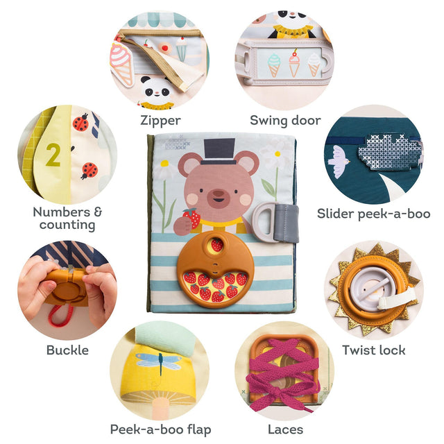 Taf Toys abpusēja mīksta grāmata mazuļiem "Pasaka"