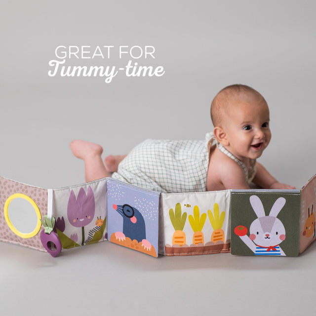 Taf Toys abpusēja mīksta grāmata mazuļiem "Pasaka"